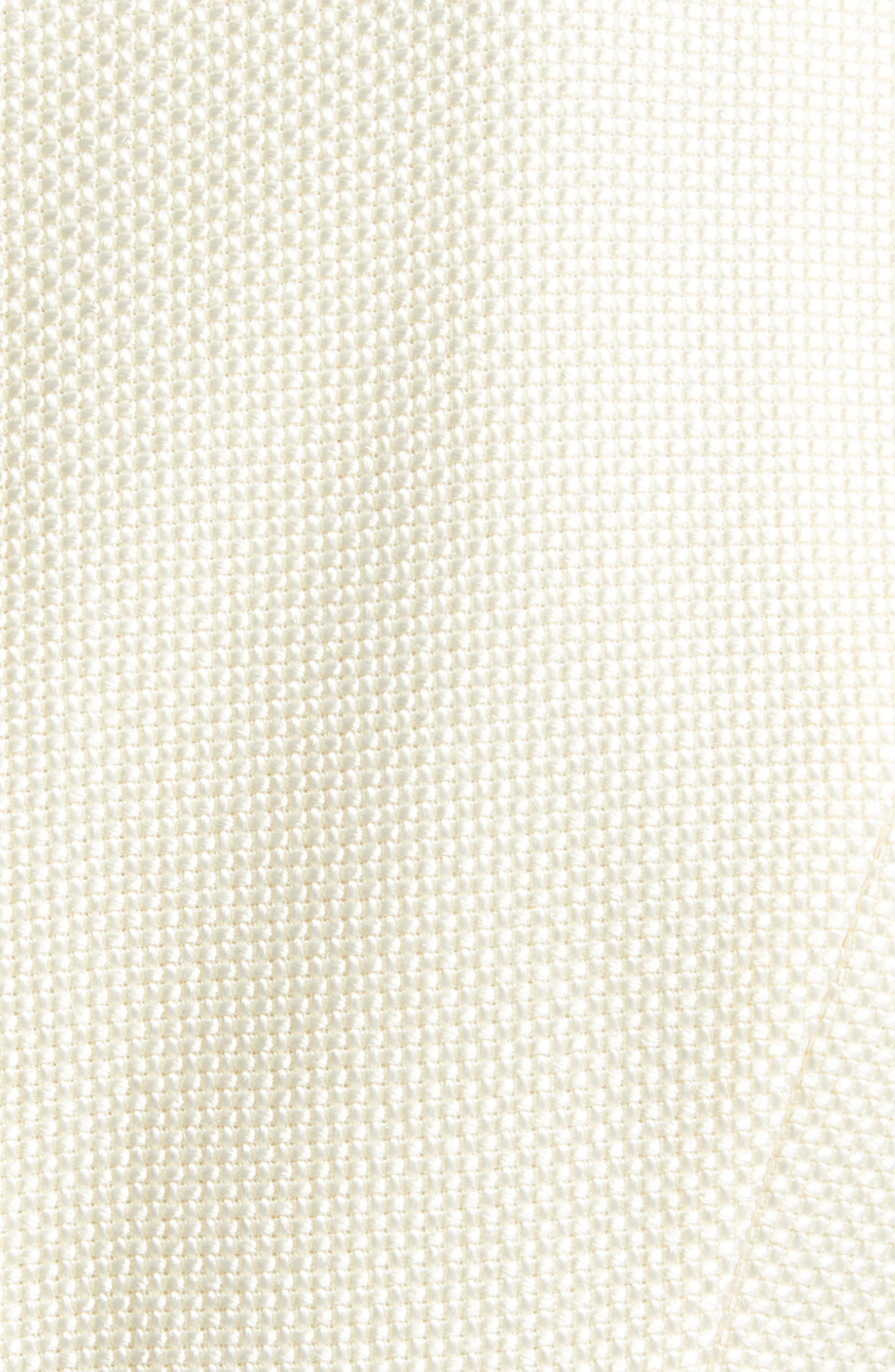 Balmain Basket Weave Weskit Top in 0Fa Off White at Nordstrom - 7