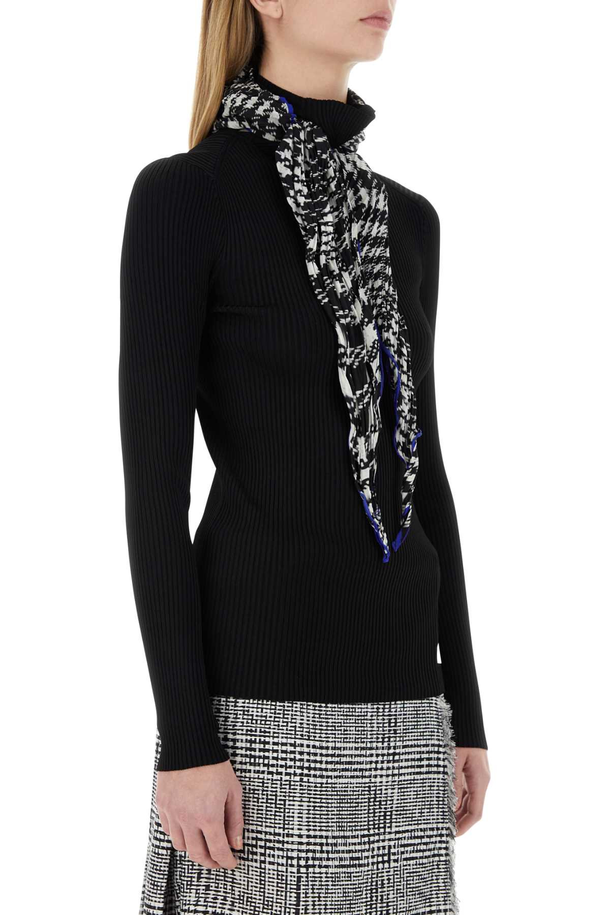 Burberry Women Black Viscose Blend Sweater - 3