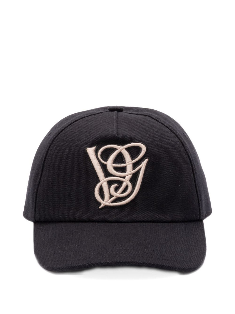logo-embroidered baseball cap 1