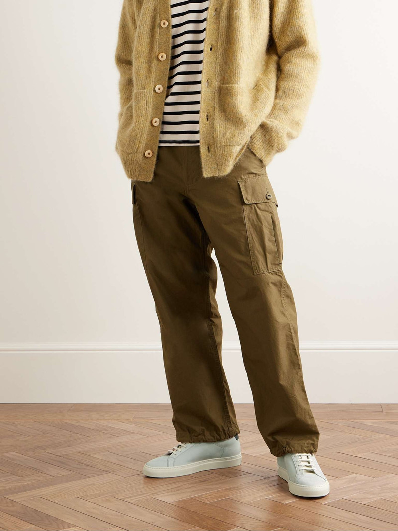 Common Projects Retro Leather-Trimmed Nubuck Sneakers outlook