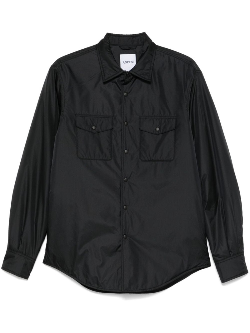 press-stud shirt jacket 1