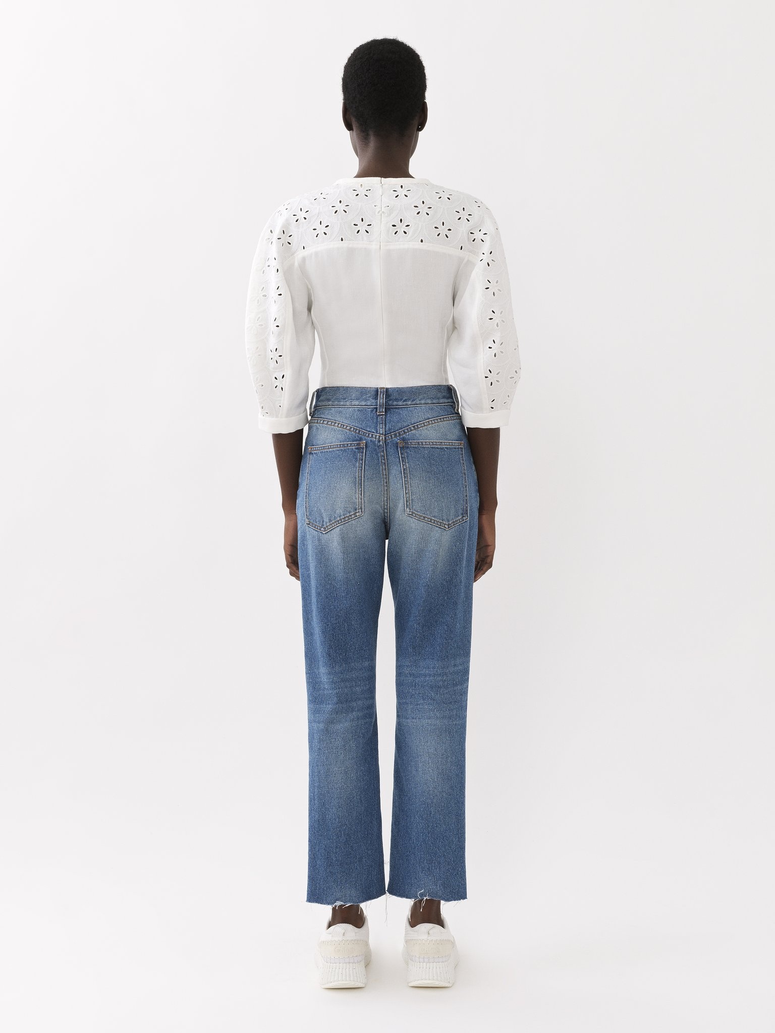 MASAYA CROPPED STRAIGHT JEANS - 4