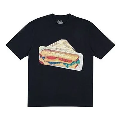 PALACE Plow Mans T-Shirt Black Triangle Pattern Short Sleeve Unisex PAL-SS18-064 - 1