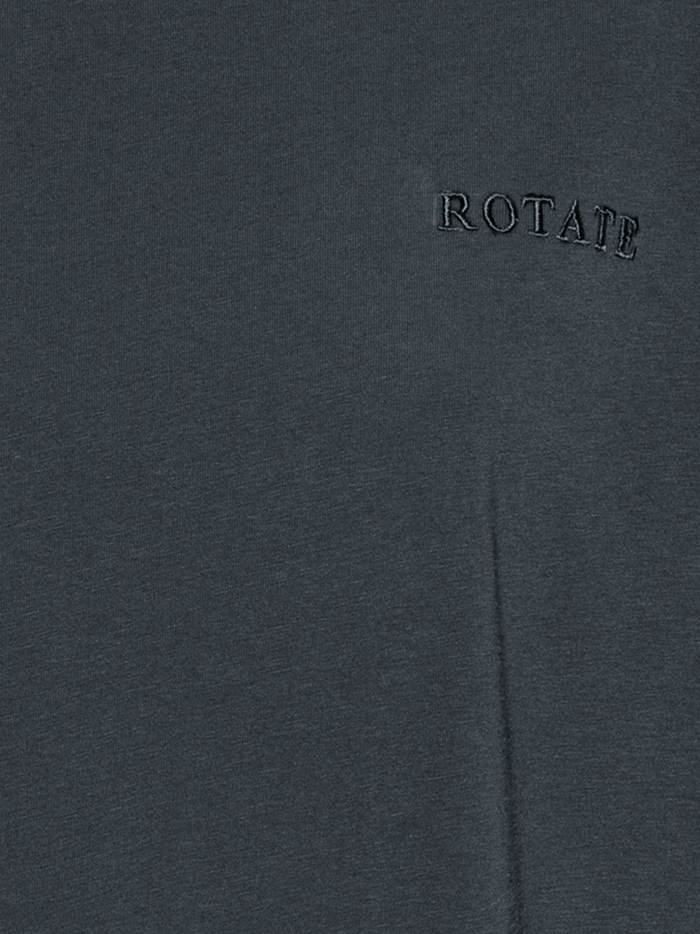 embroidered-logo organic cotton T-shirt - 5