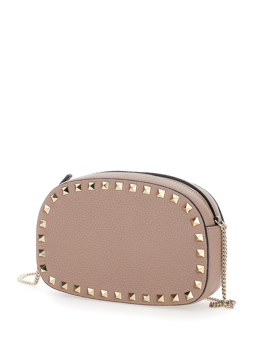 Valentino Garavani Women Pochette | Rockstud | Vitello Stampa Alce/Platinum Studs - 2
