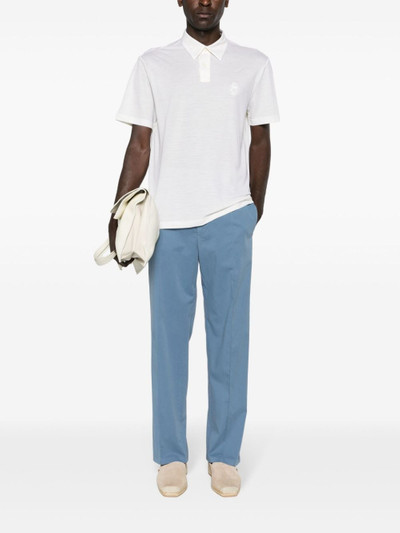 Canali mid-rise tapered trousers outlook