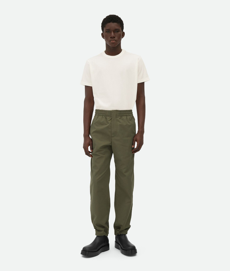Tech Cotton Faille Trousers - 1