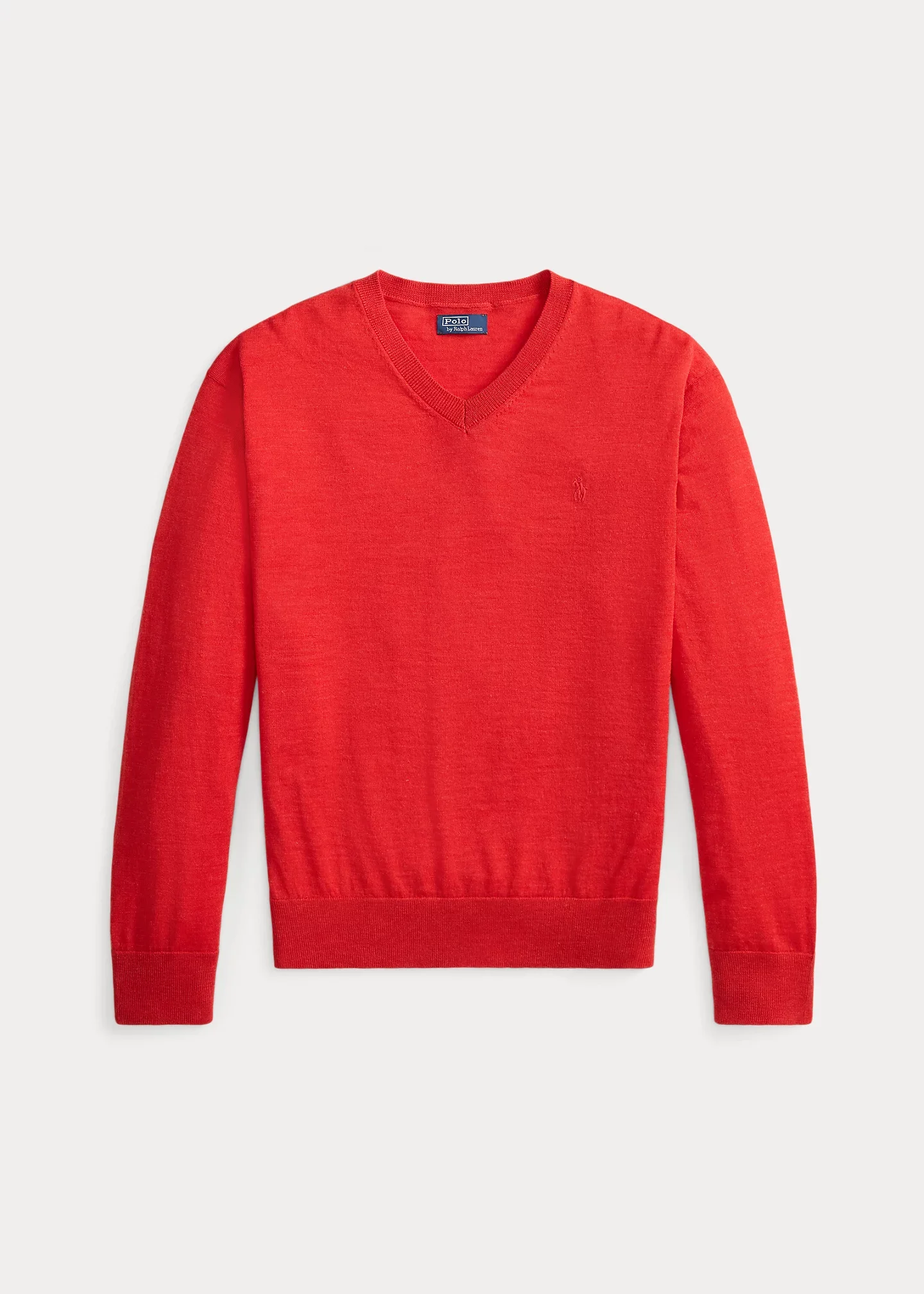 Wool V-Neck Sweater - 1