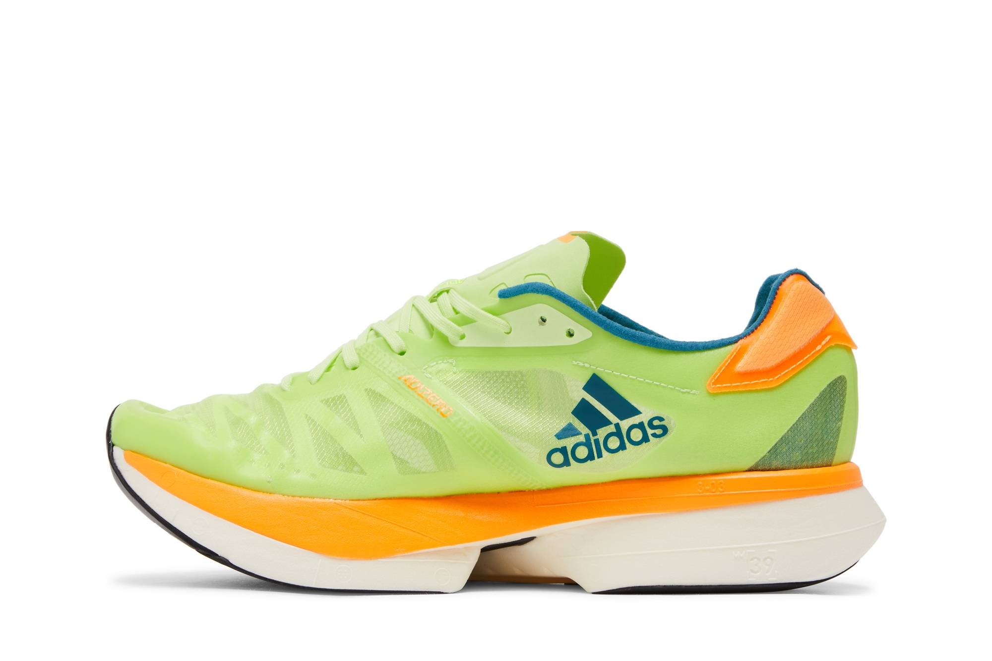 Adizero Adios Pro 2 'Pulse Lime Flash Orange' - 3