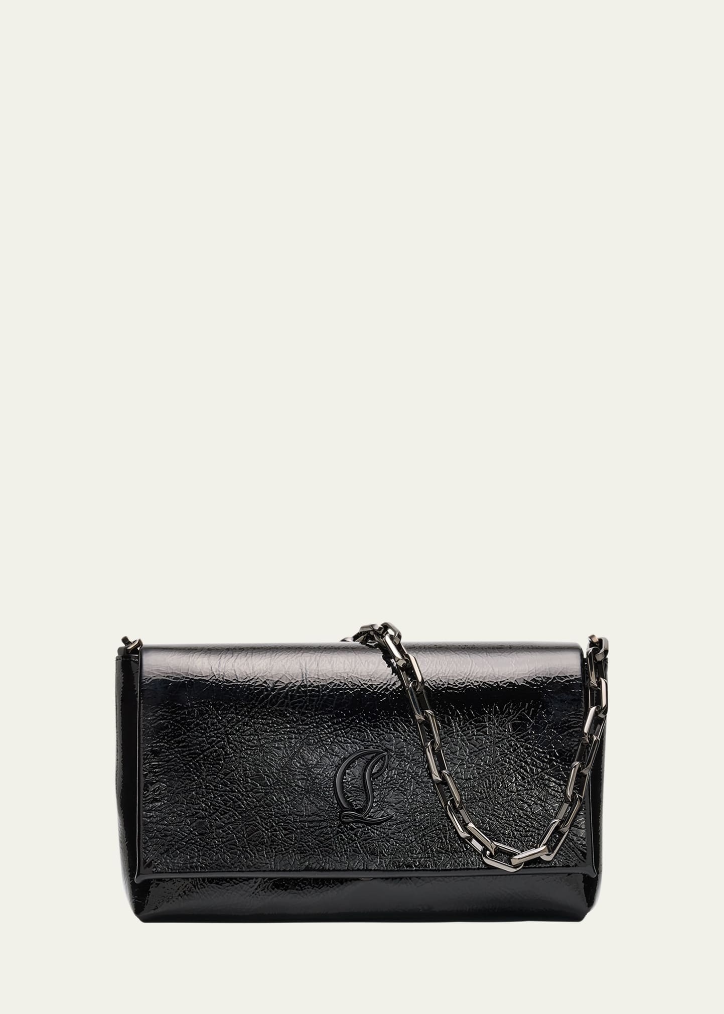 Loubi54 Large Flap Shoulder Bag in Naplak Leather - 1