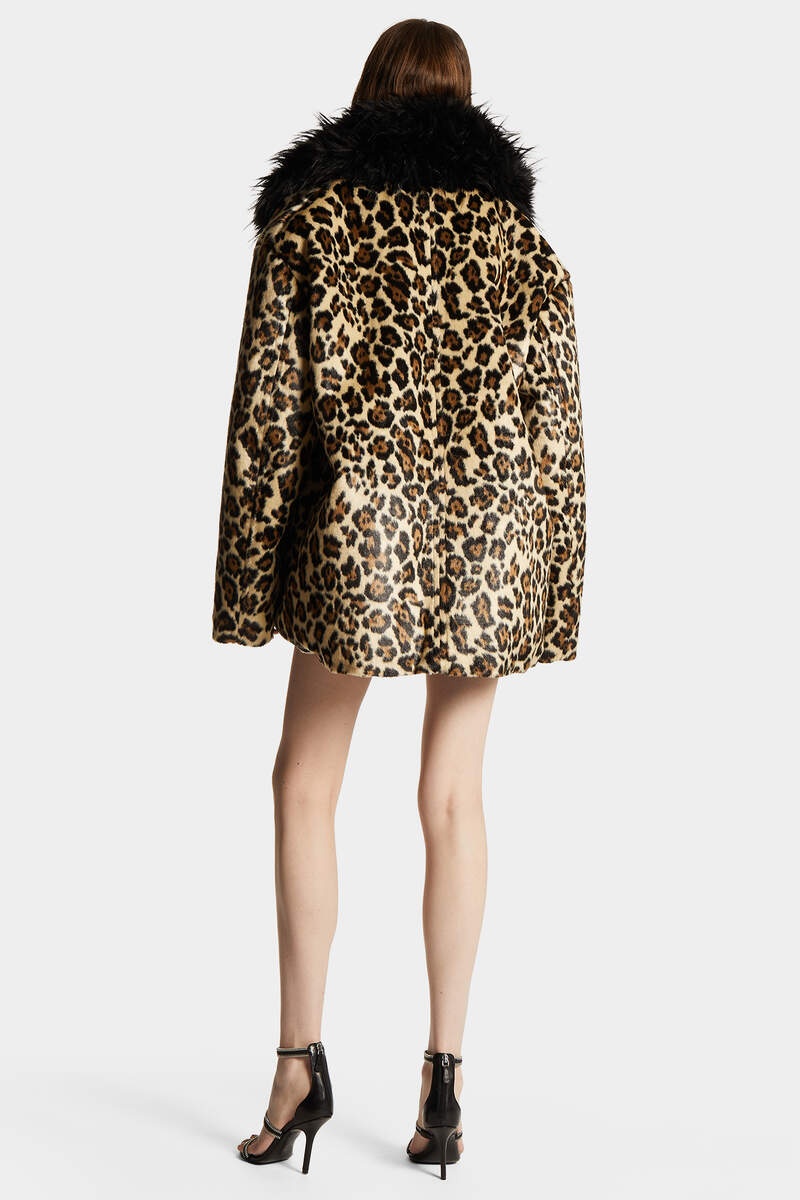 MAXI PADDED JAGUAR COAT - 4