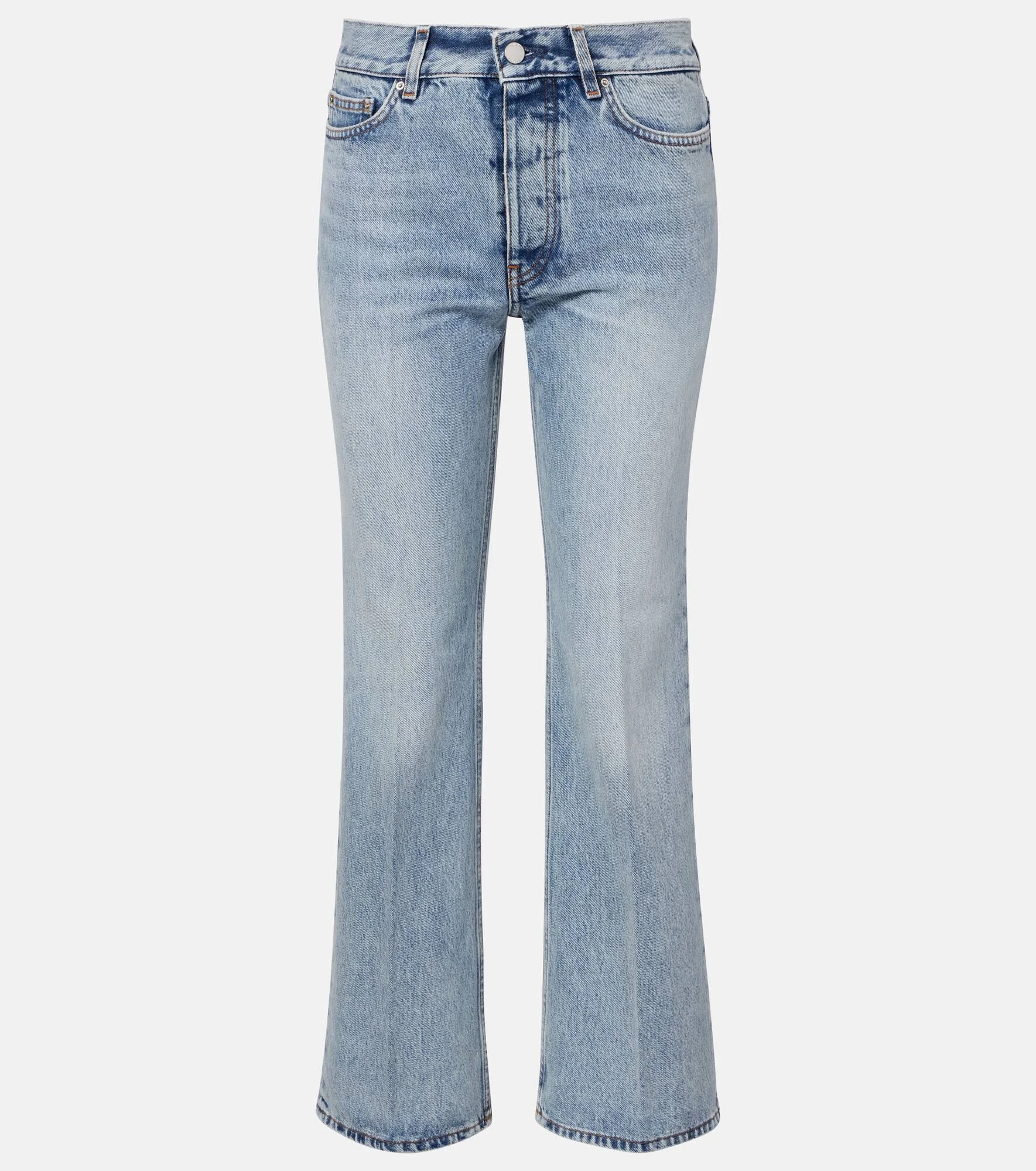 Kick cropped flared jeans - 1