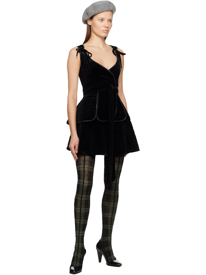 Vivienne Westwood Black Quilted Miniskirt outlook