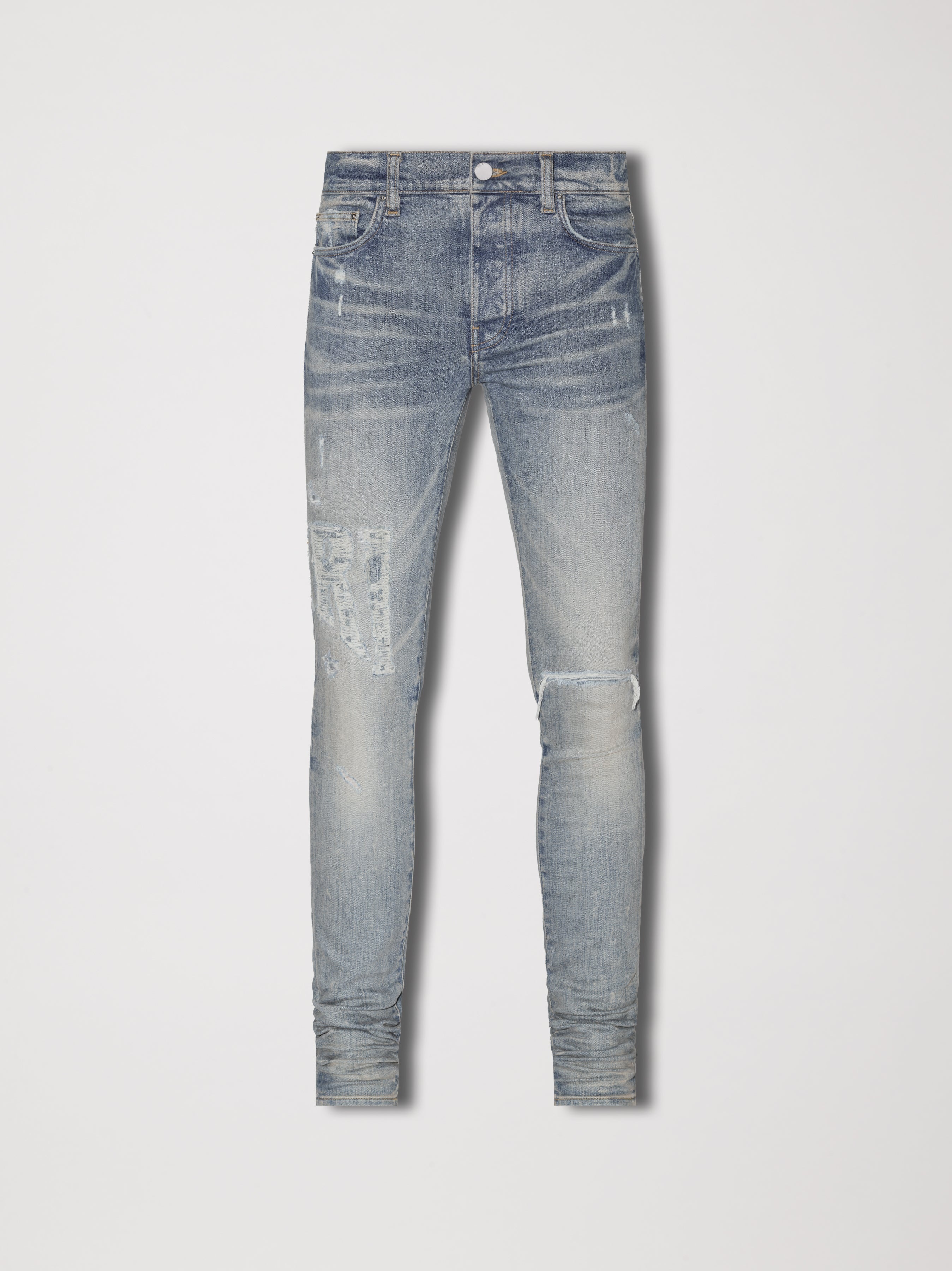 DISTRESSED AMIRI LOGO JEAN - 1