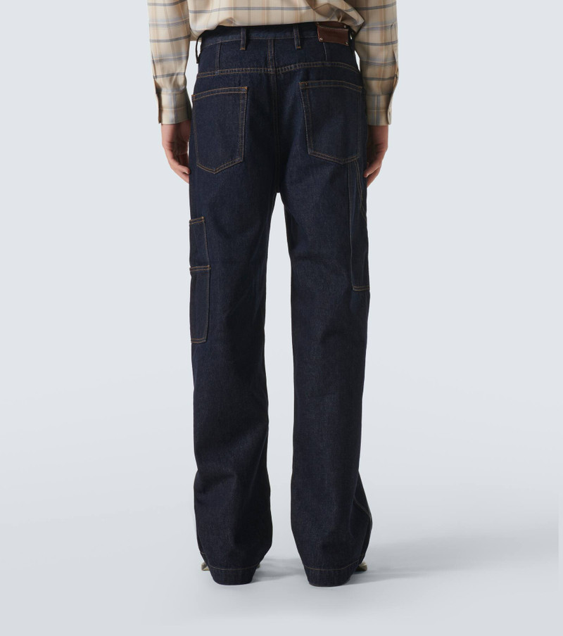 Mid-rise straight jeans 4