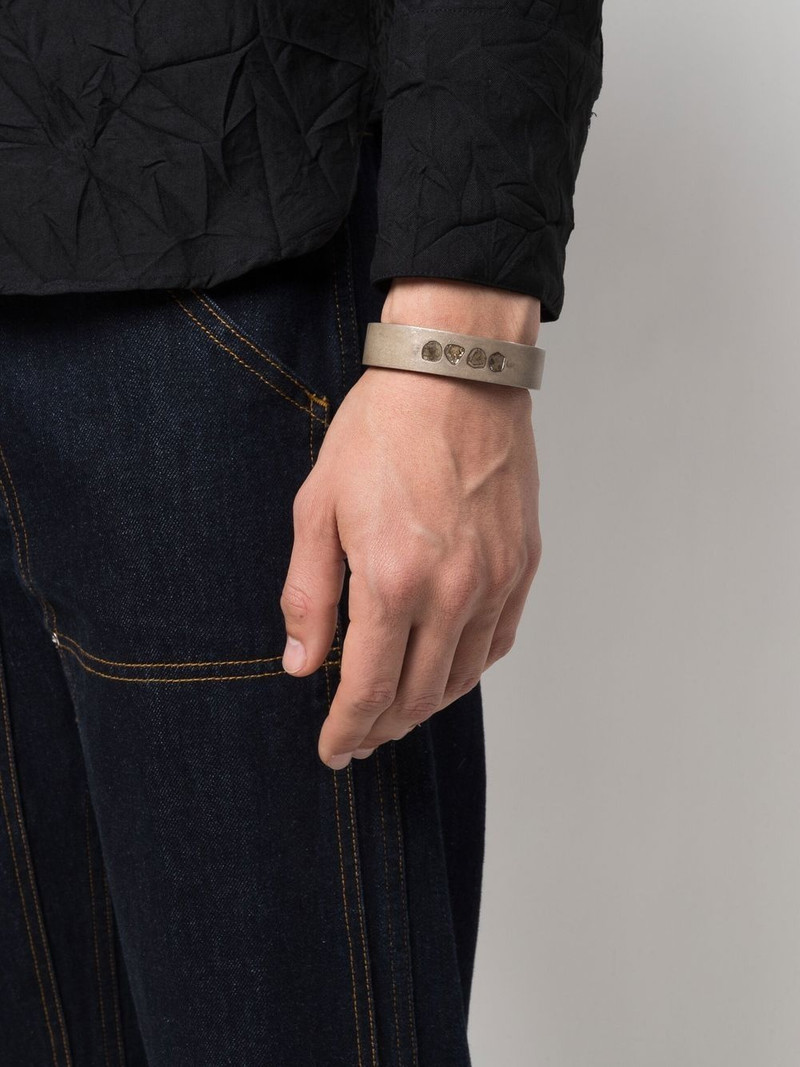 Parts of Four Slabs sterling silver bracelet outlook