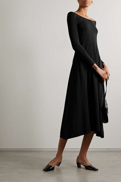 Another Tomorrow + NET SUSTAIN off-the-shoulder stretch-jersey midi dress outlook