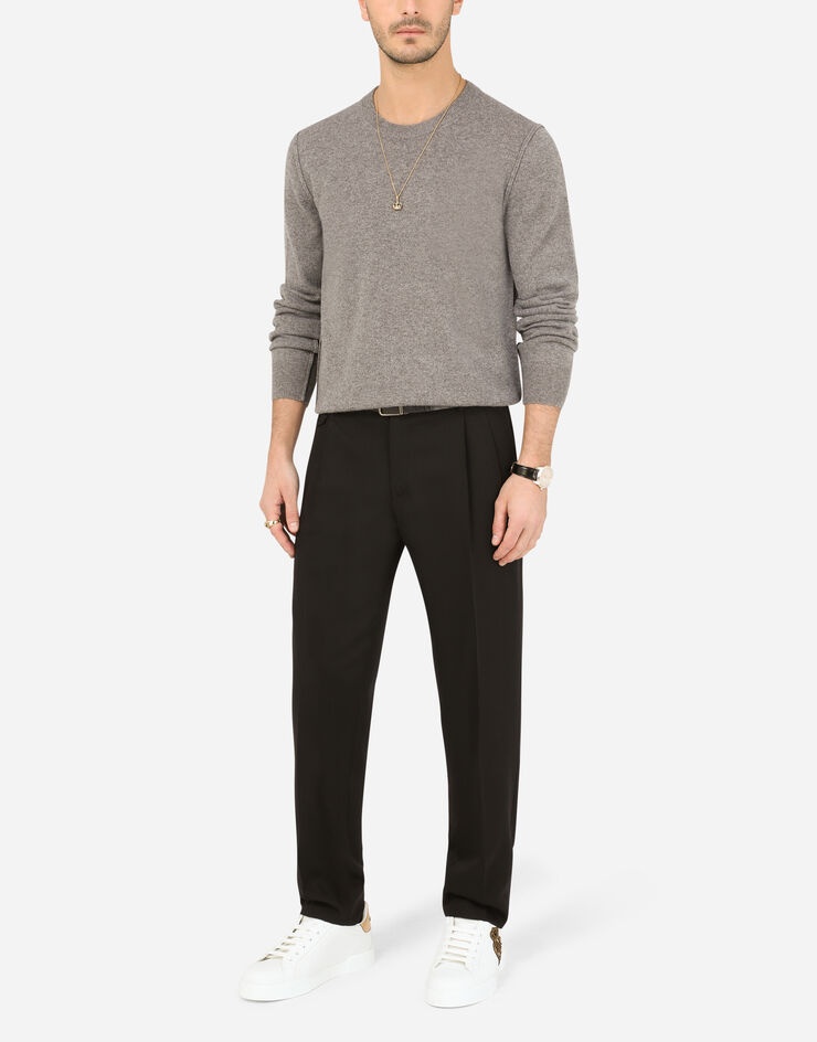 Cashmere round-neck sweater - 5
