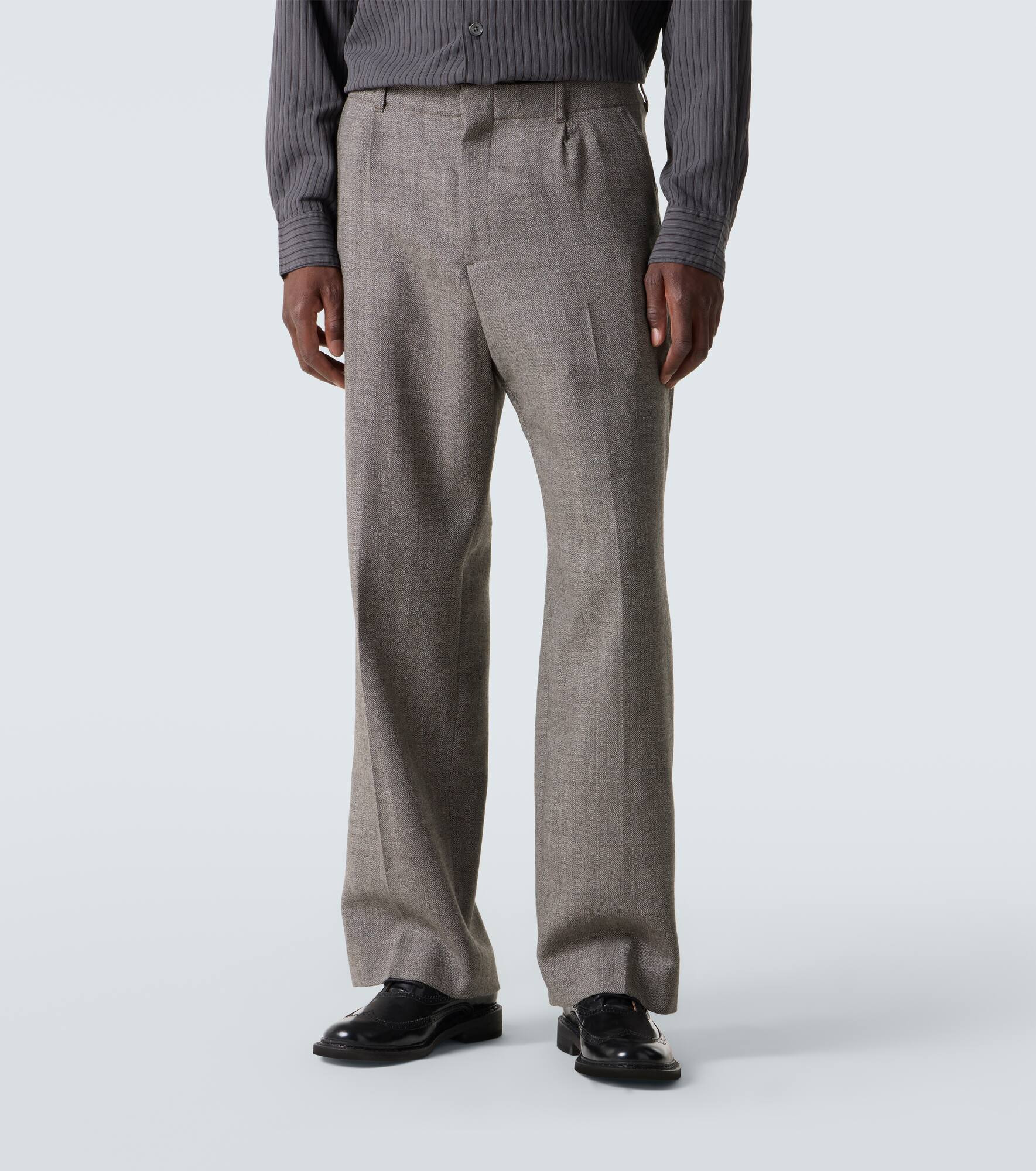 Borrowed virgin wool chinos - 3