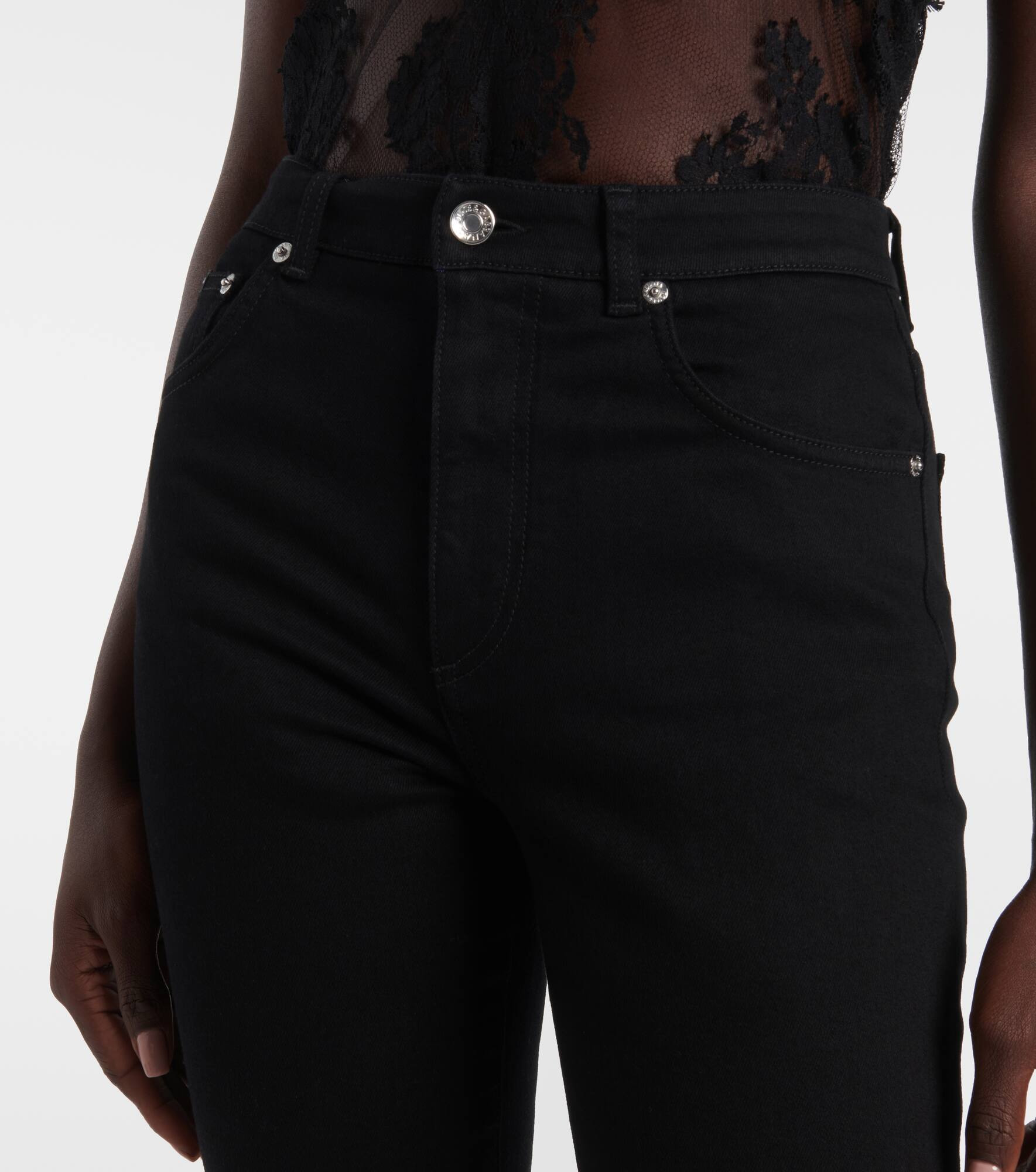 Mid-rise skinny jeans - 4