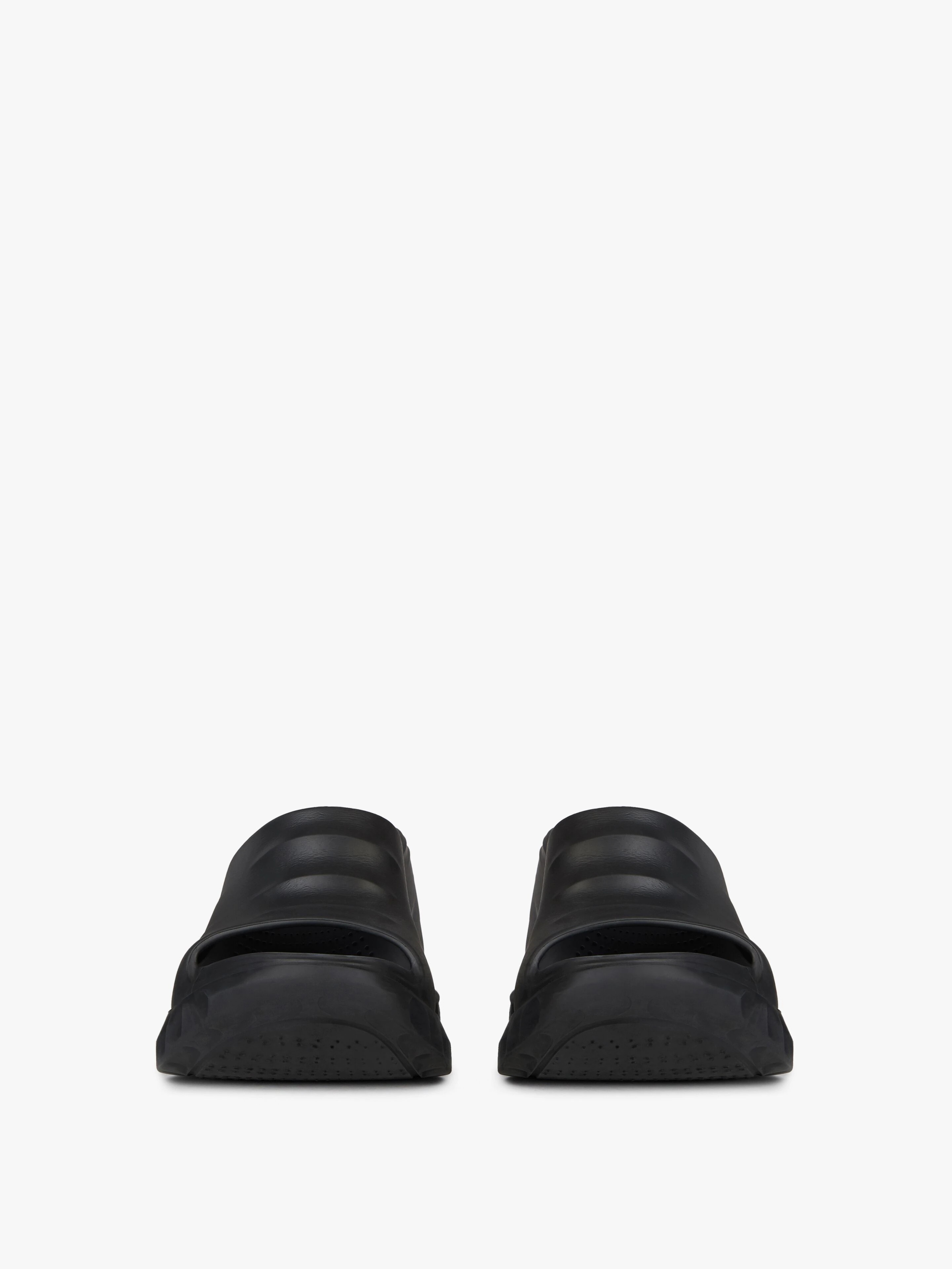 MARSHMALLOW WEDGE SANDALS IN RUBBER - 2