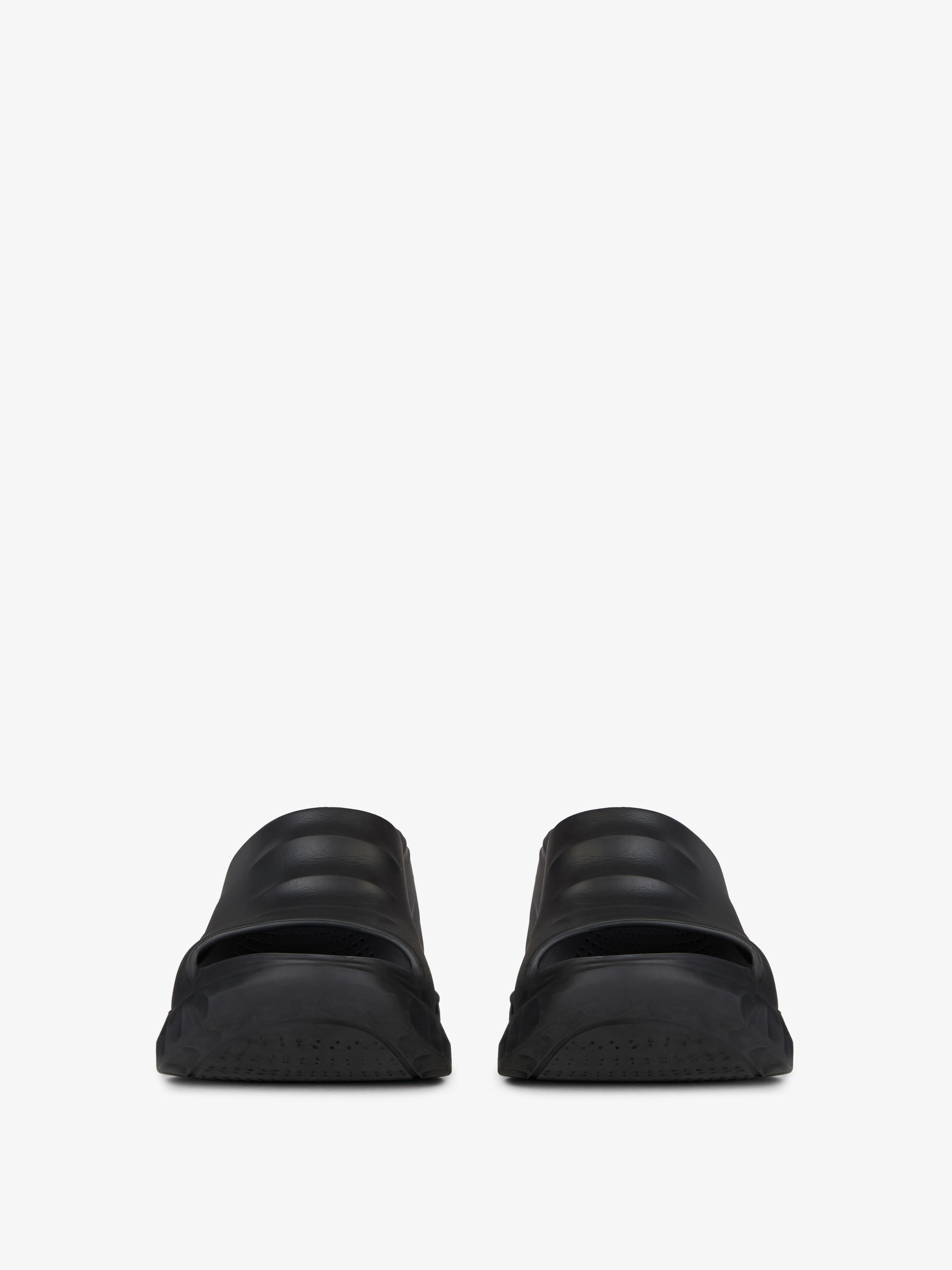 MARSHMALLOW WEDGE SANDALS IN RUBBER - 2