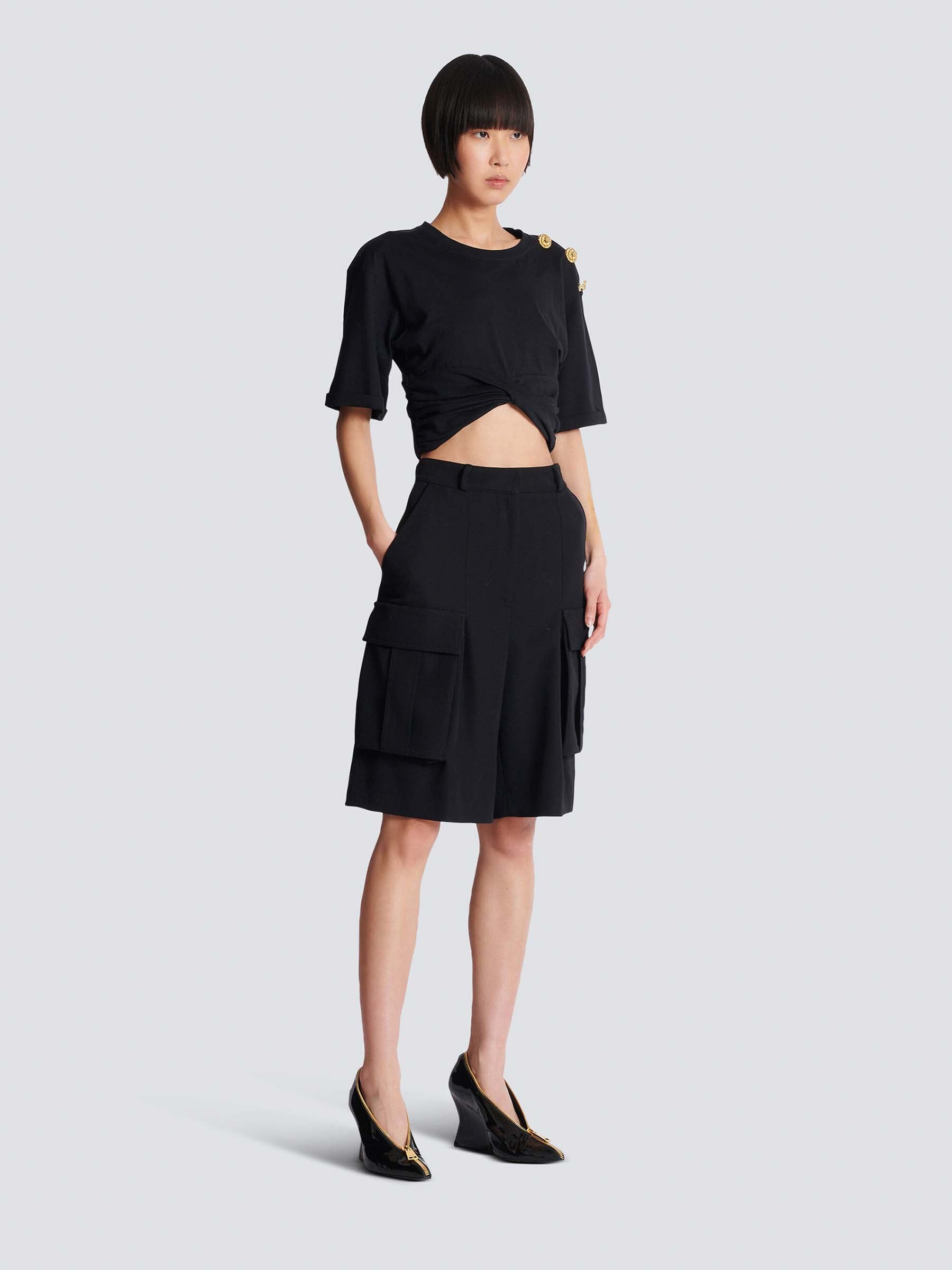 WOOL CARGO BERMUDAS - 2