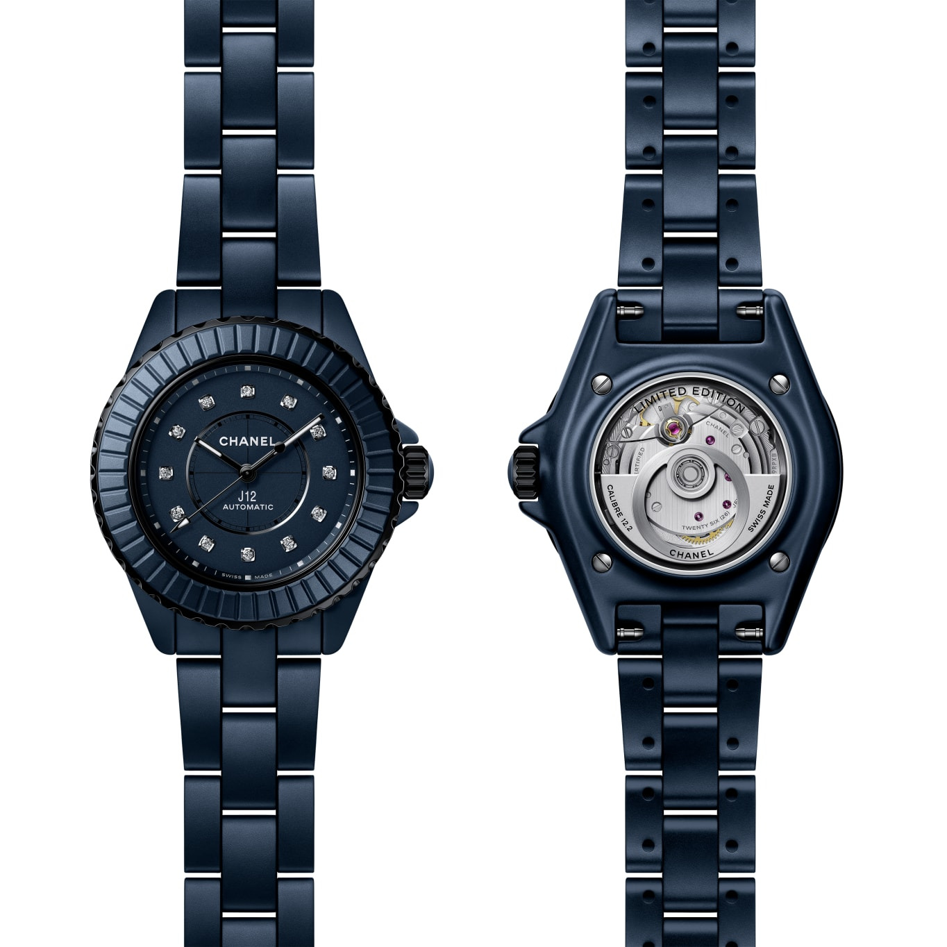 J12 BLEU Watch Caliber 12.2, 33 MM - 3