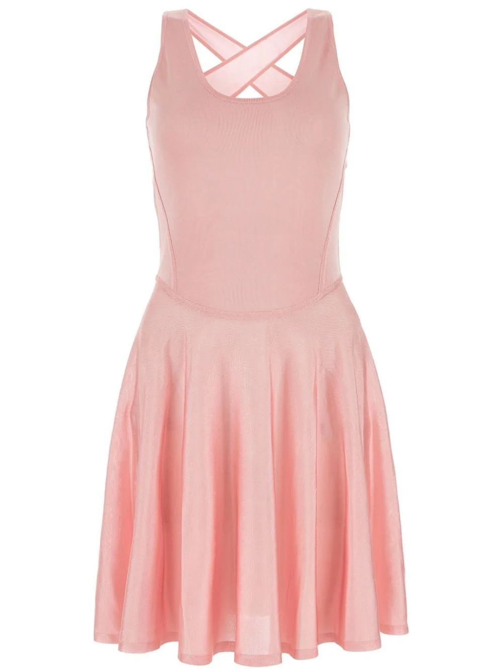 criss-cross mini dress - 1