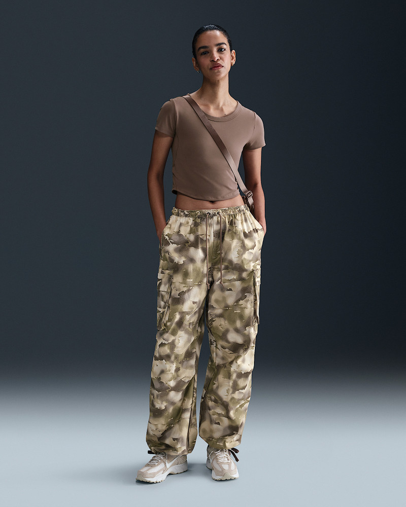 camouflage-pattern 화물 바지 - 1