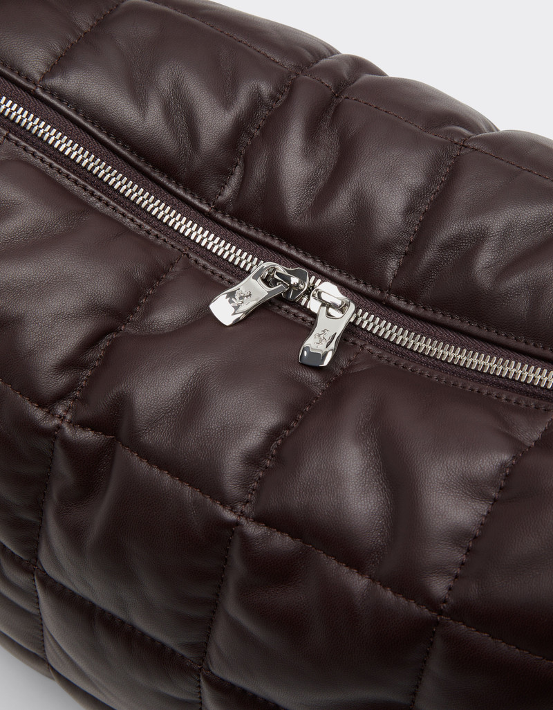 Ferrari GT Soft shoulder bag in quilted leather 7