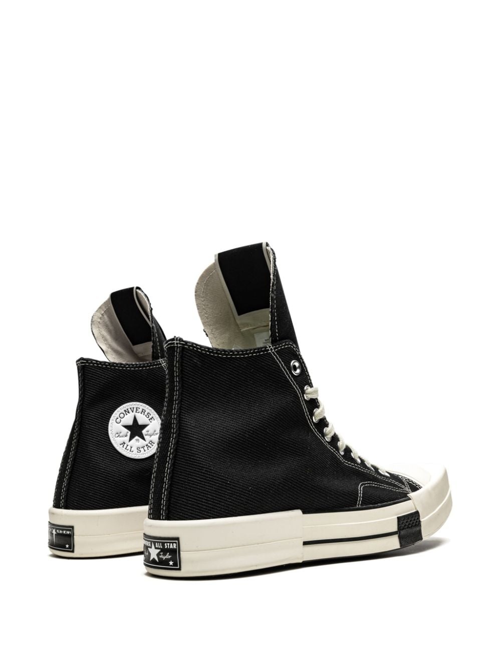 x Rick Ownes TURBODRK Chuck 70 "Black/Egret/White" sneakers - 3