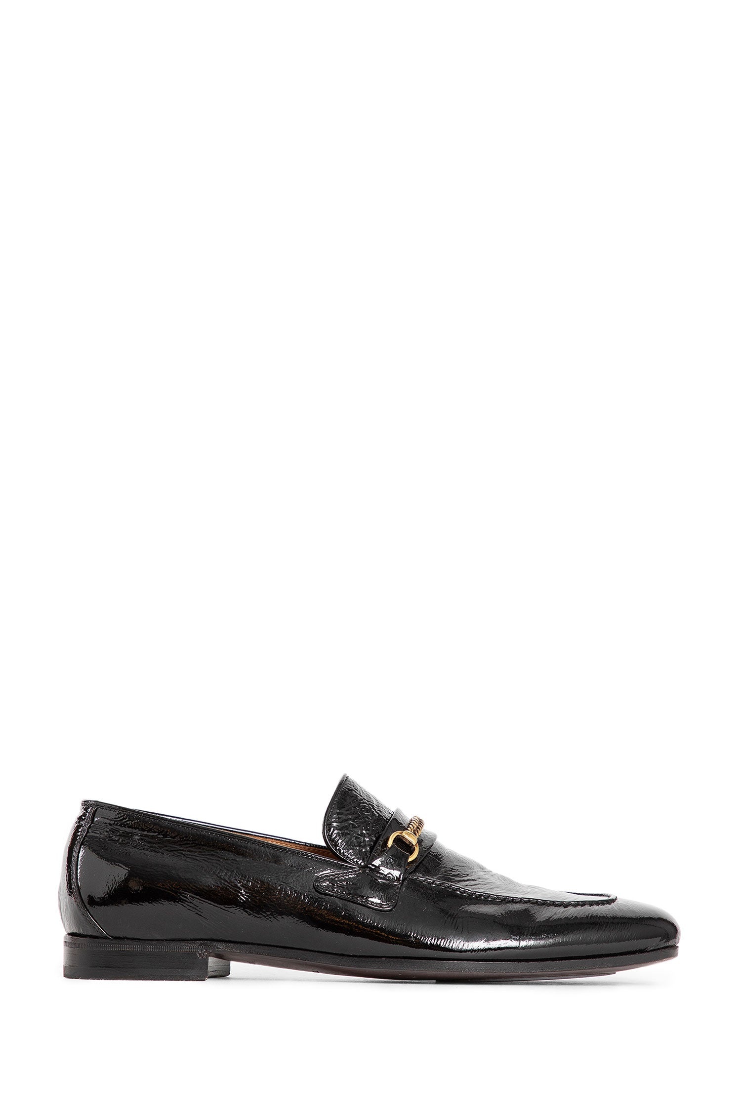 Printed-Patent-Eel-Gigi-Chain-Loafers - 1