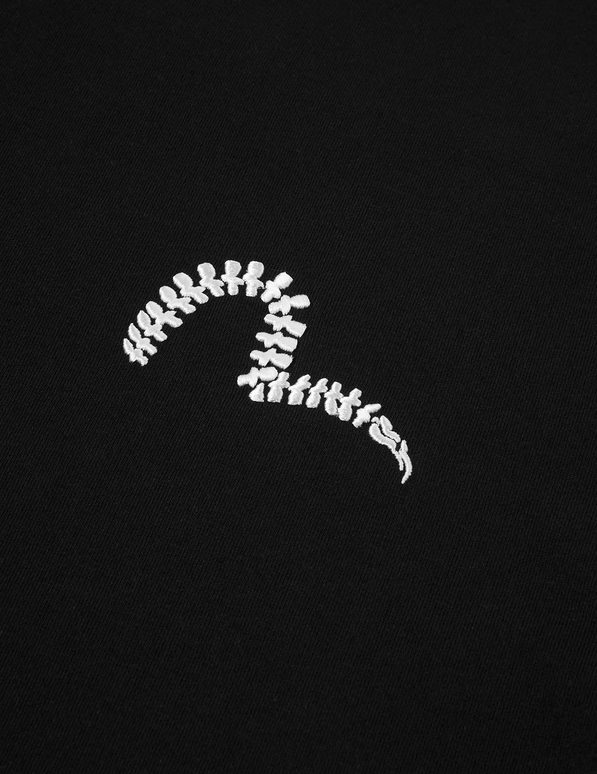Skull and Seagull Print Oversized T-Shirt - 6