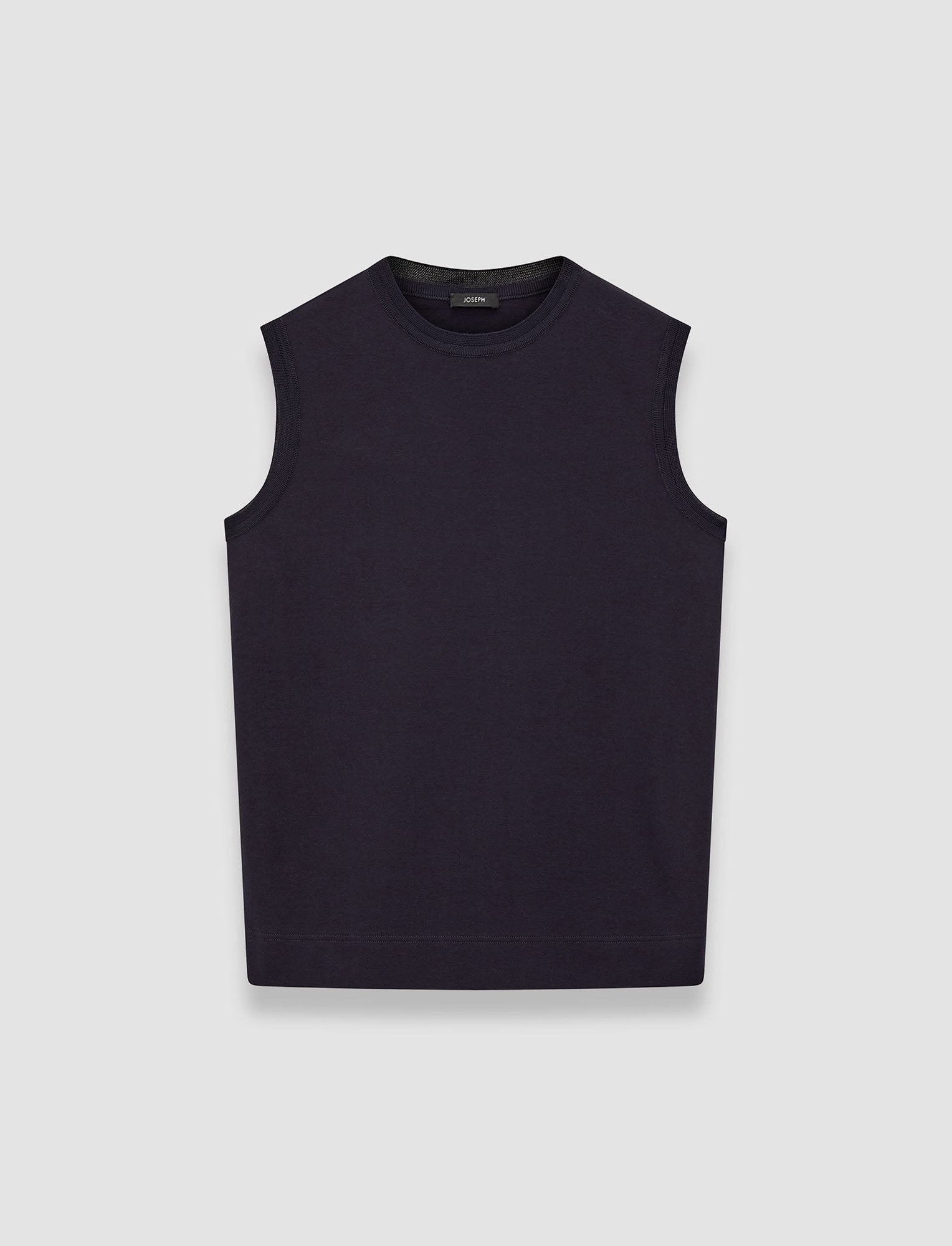 Mercerised Cotton Tank Top - 1