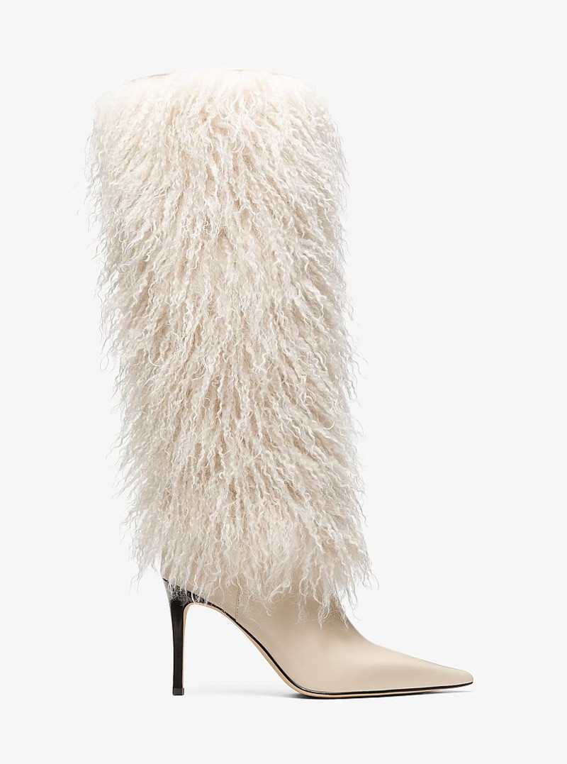 MICHAEL KORS Dawn Faux Shearling Boot outlook