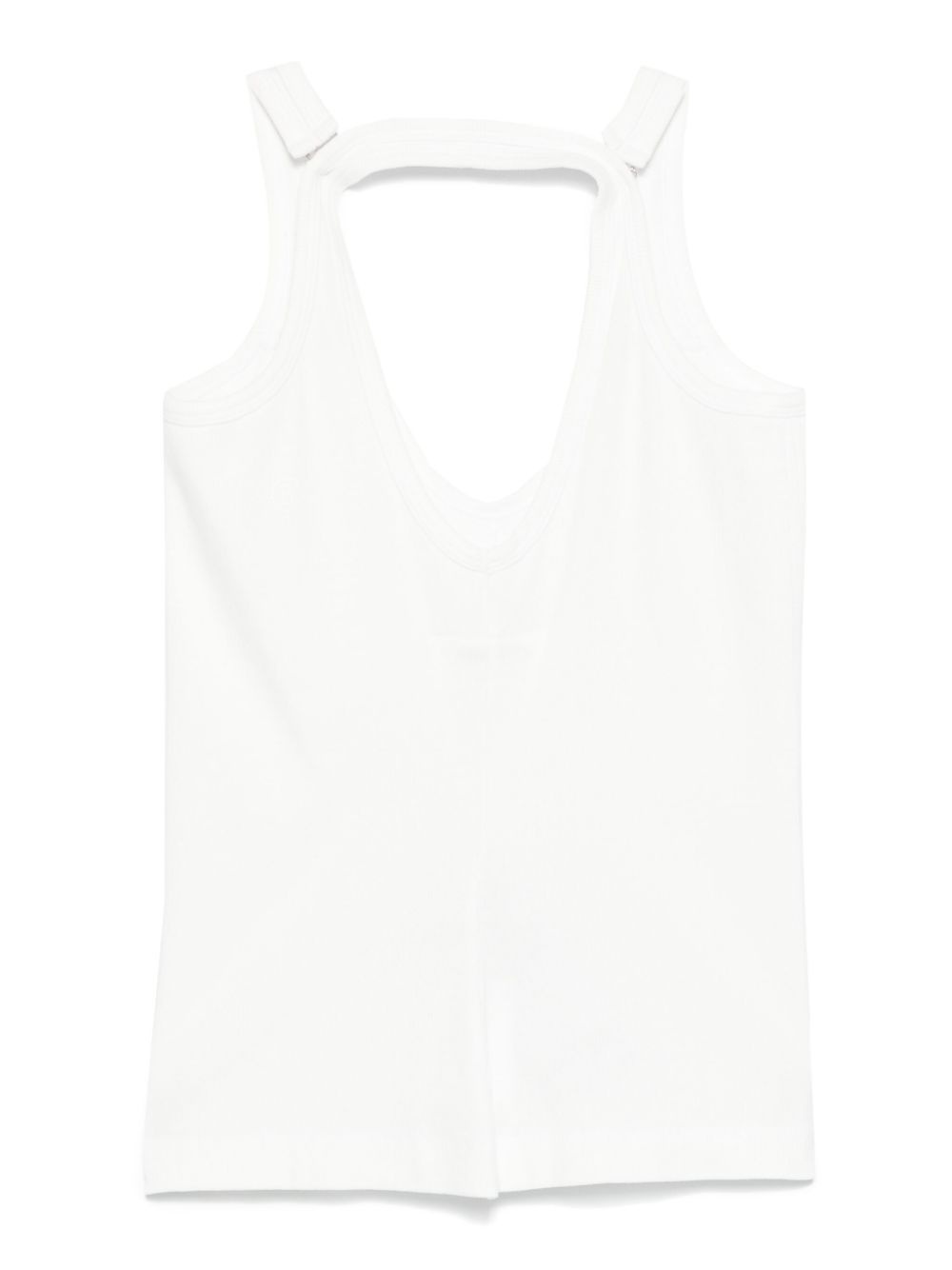 strap-detail tank top - 2
