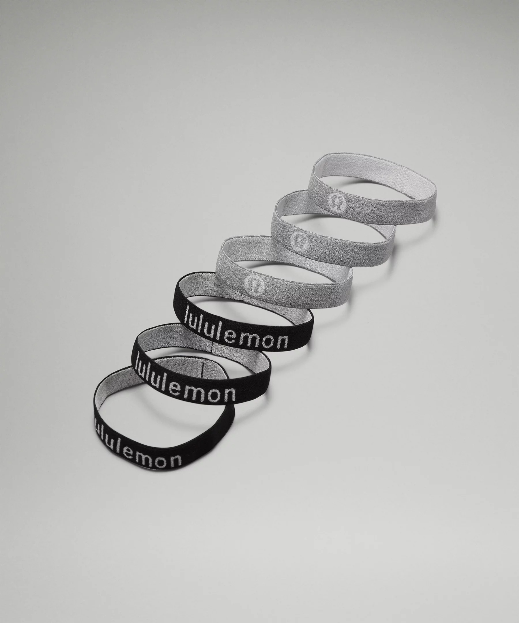 Flat Hair Elastics *6 Pack - 1