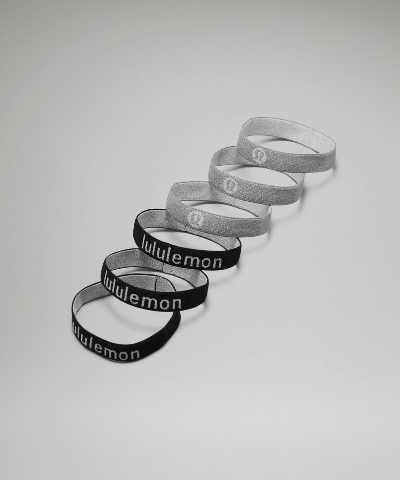 Flat Hair Elastics *6 Pack 1