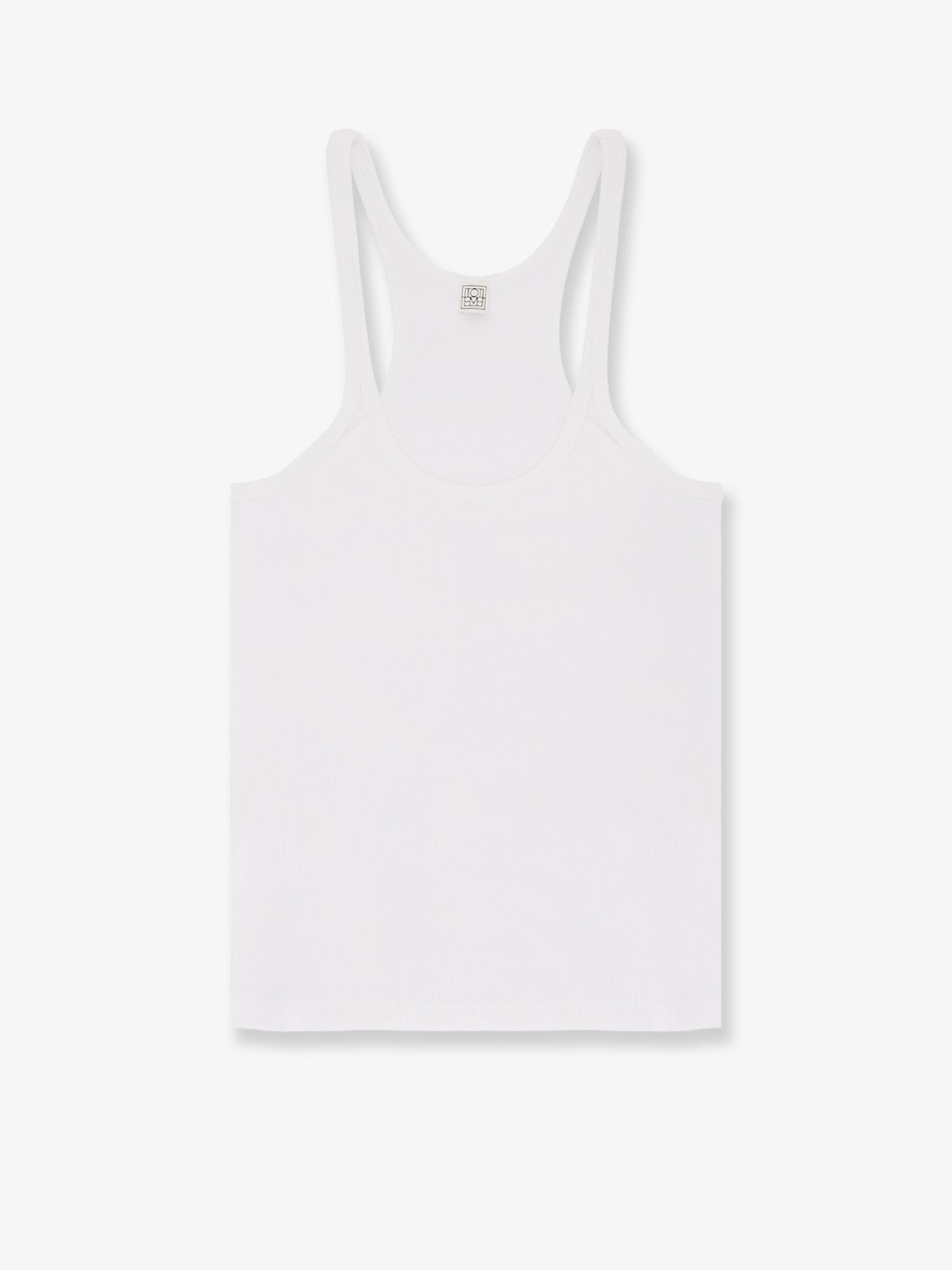 Ribbed Cotton Tank Top - 1