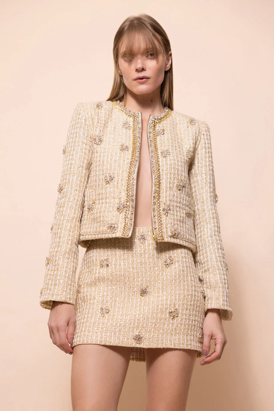 BETINA TWEED JACKET - 1