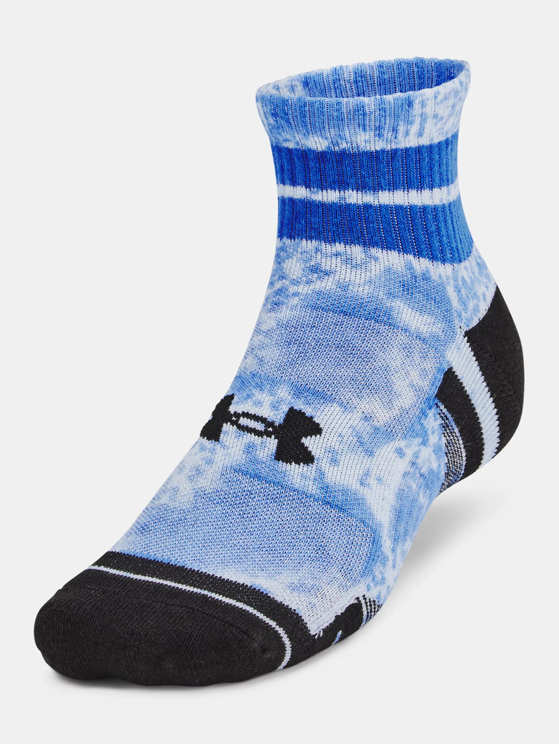 Unisex UA Performance Cotton 2-Pack Quarter Socks 1