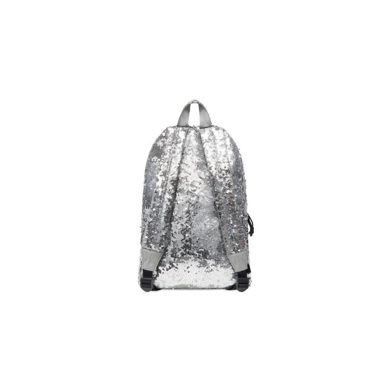 Men's Explorer Backpack With Embroidered Sequin  in Silver 4