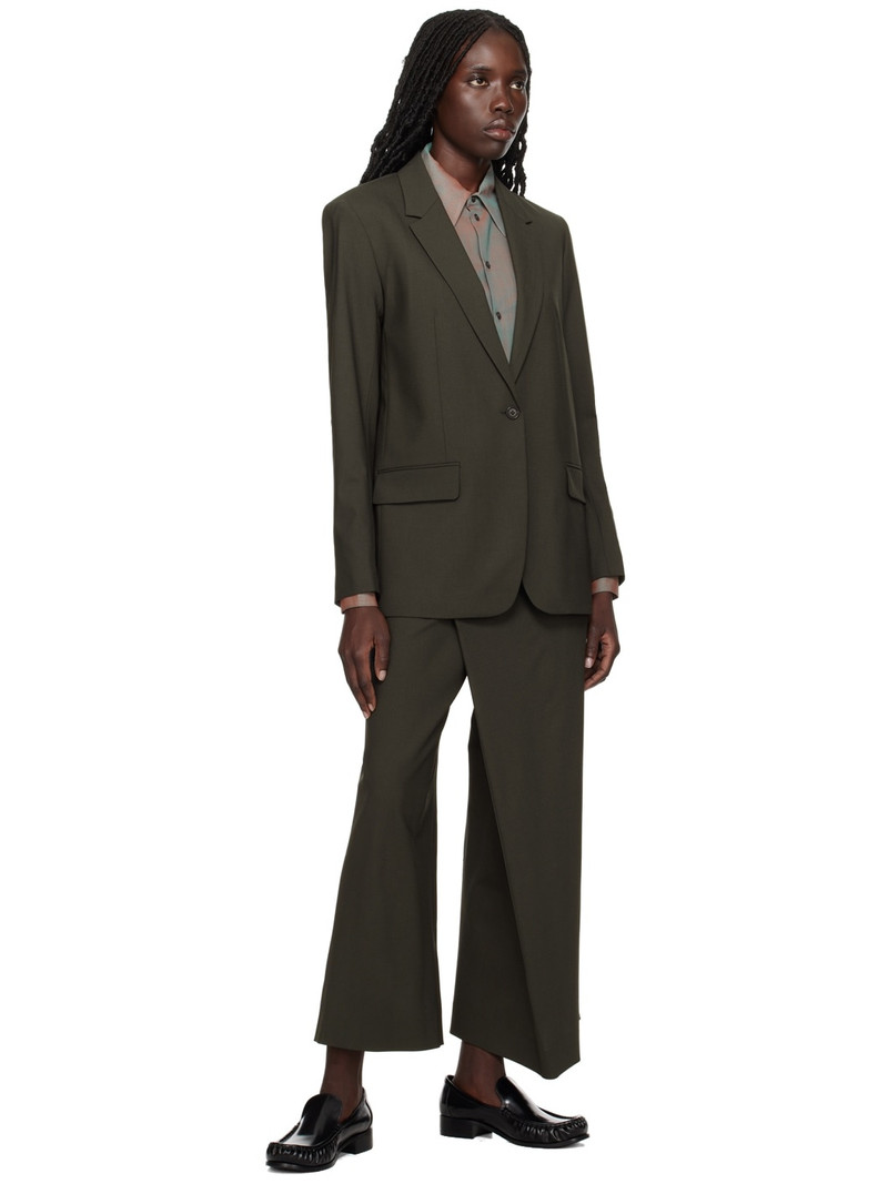 6397 Gray Wrap Trousers outlook