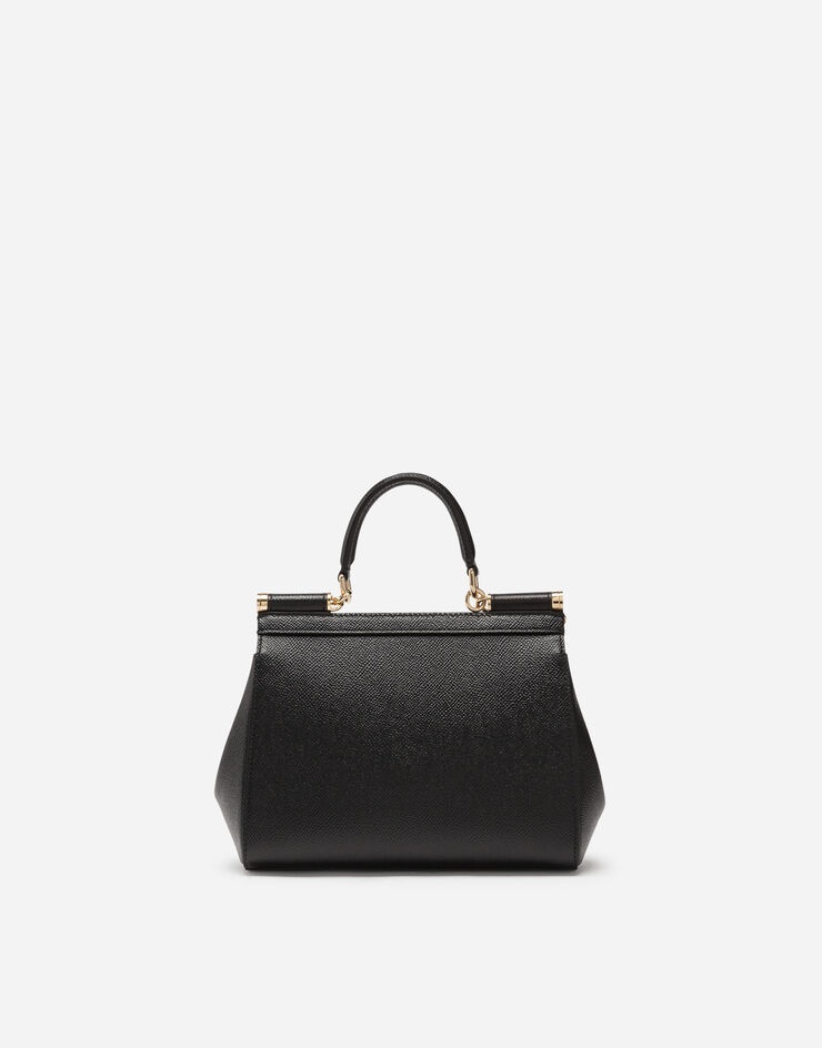 Small dauphine leather Sicily bag - 5