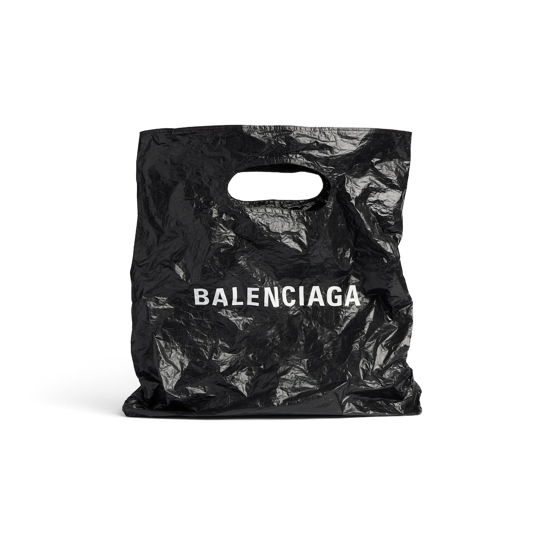 Men's Marché Packable Tote Bag Medium in Black - 1