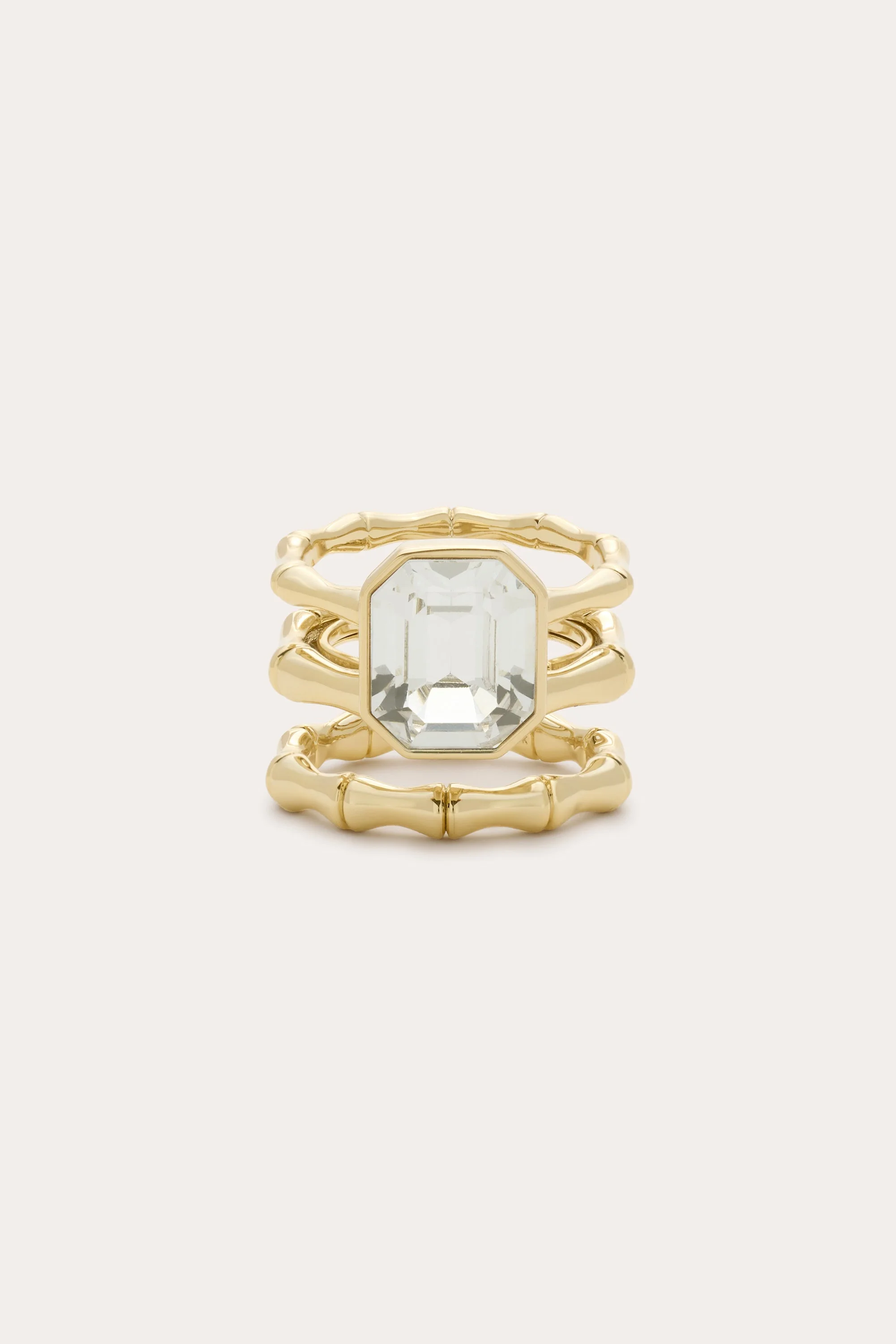 Chiara Gemstone Stacked Ring - 1