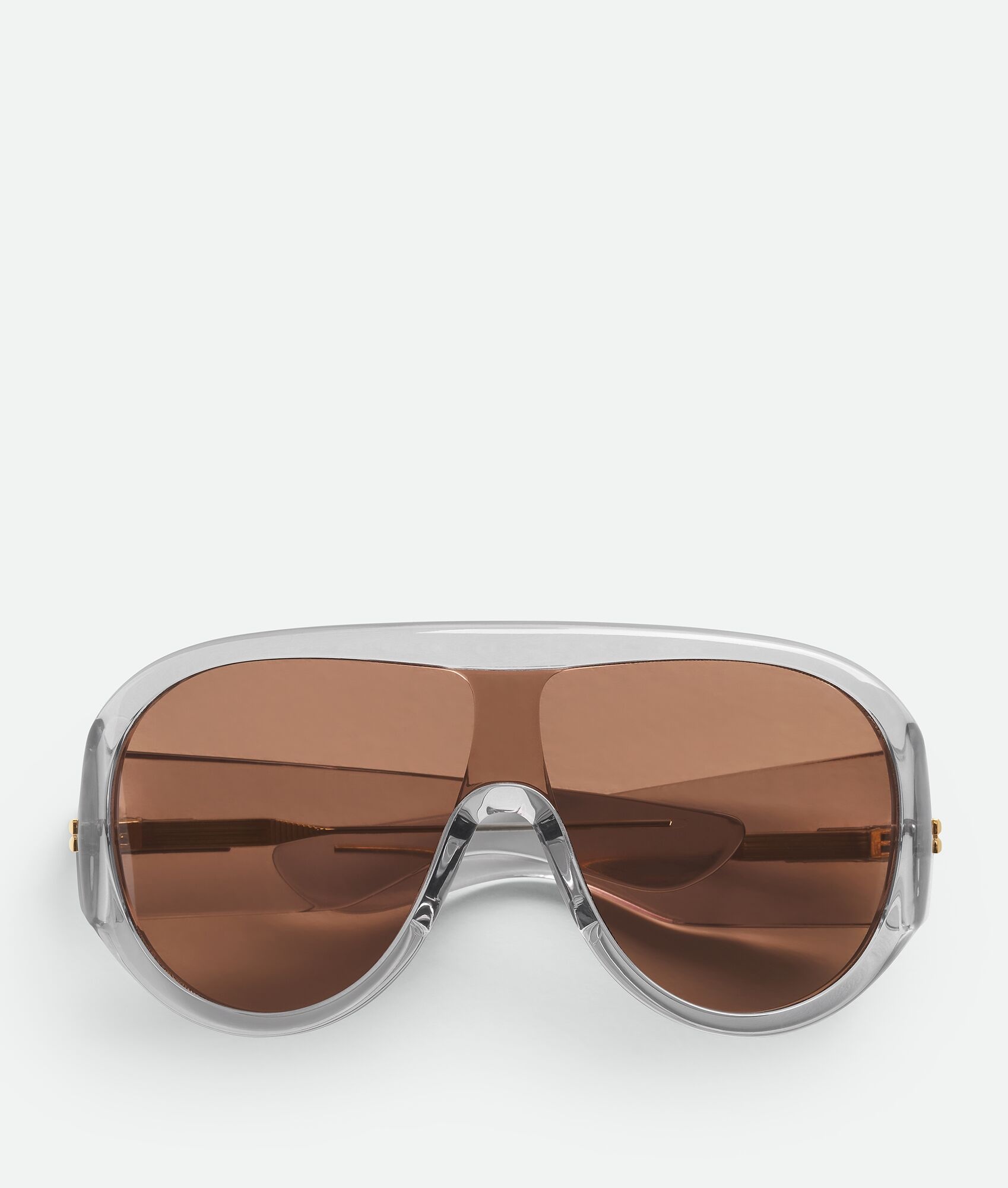 Bottega Veneta BV1345S Black Shield Sunglasses Bottega Veneta Scudo 99mm Shield BV134... | The Vault NYC main image 2