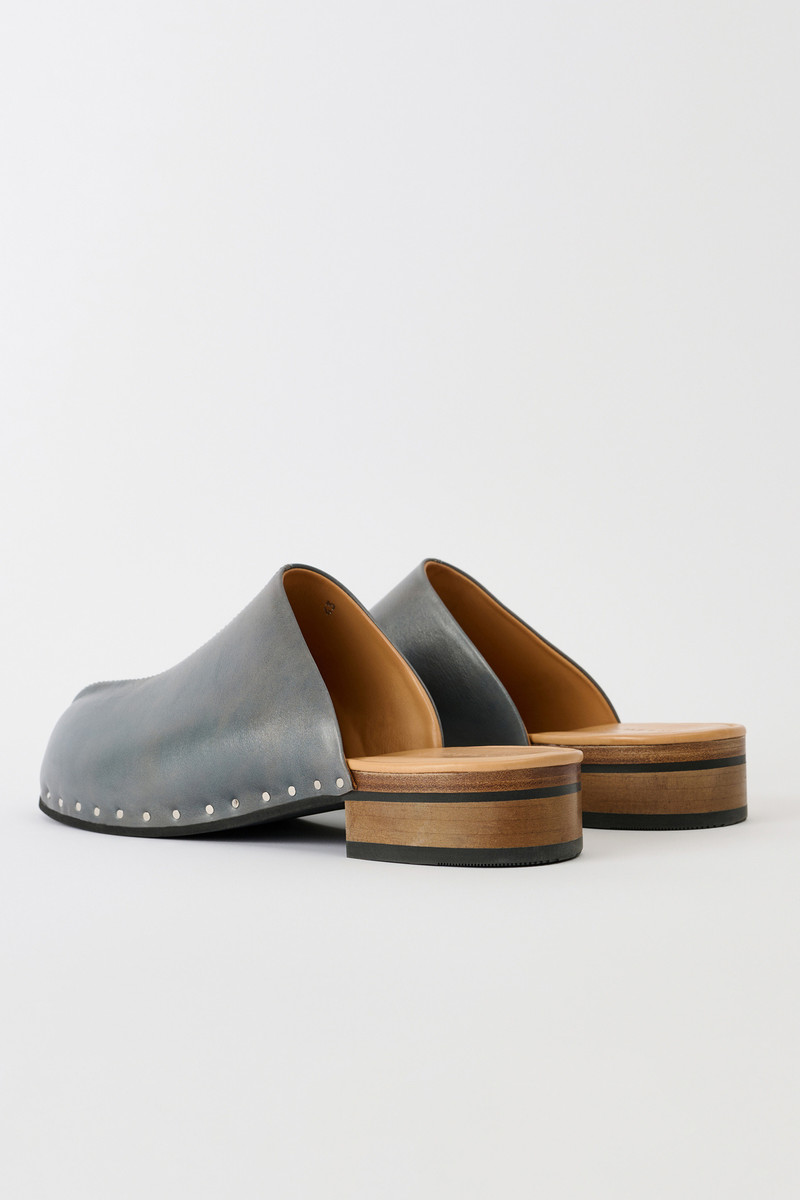 Naoto Clog Deep Sky Leather 6
