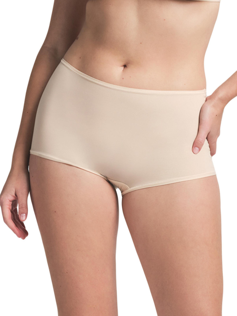 Women's Fits Everybody High-Waist Boy Shorts - Sand 3